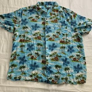 George 2xl Hawaiian design  50-52 multicolor